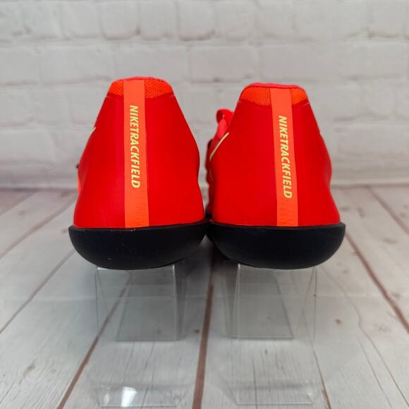 Nike Zoom SD 4 'Bright Crimson Lime Blast' Throwing Shoes Mens Sz 9 (HQ3487-600) - Picture 8 of 10